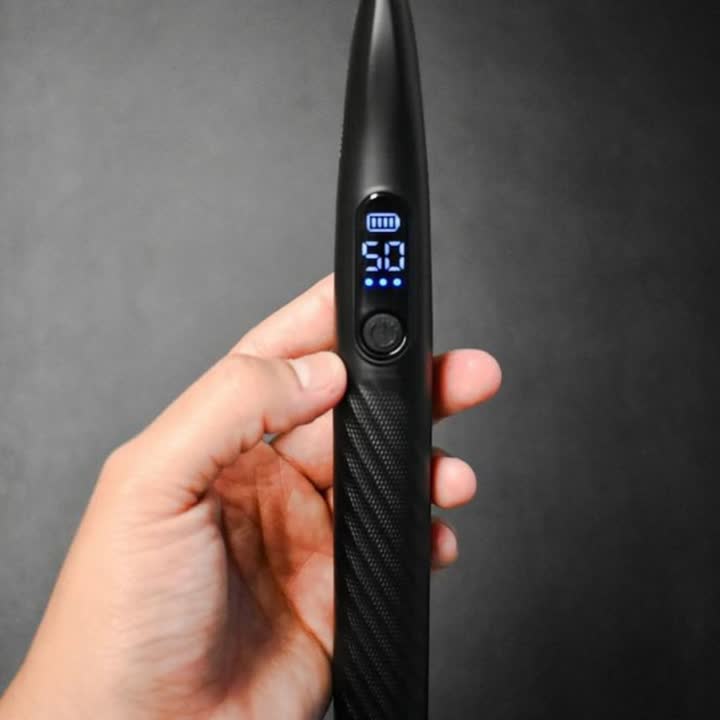 Mini Scraper with its lit digital heat display